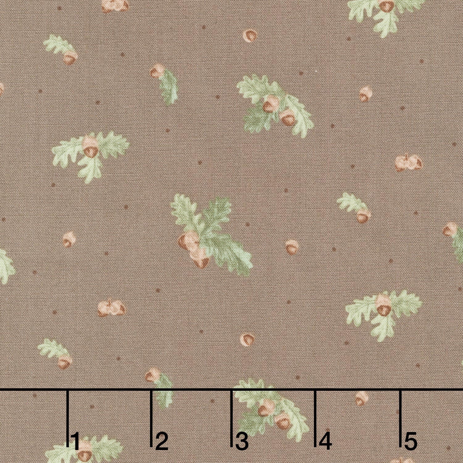 Let's Get Lost in the Woods - Acorns and Leaves Pebble Yardage