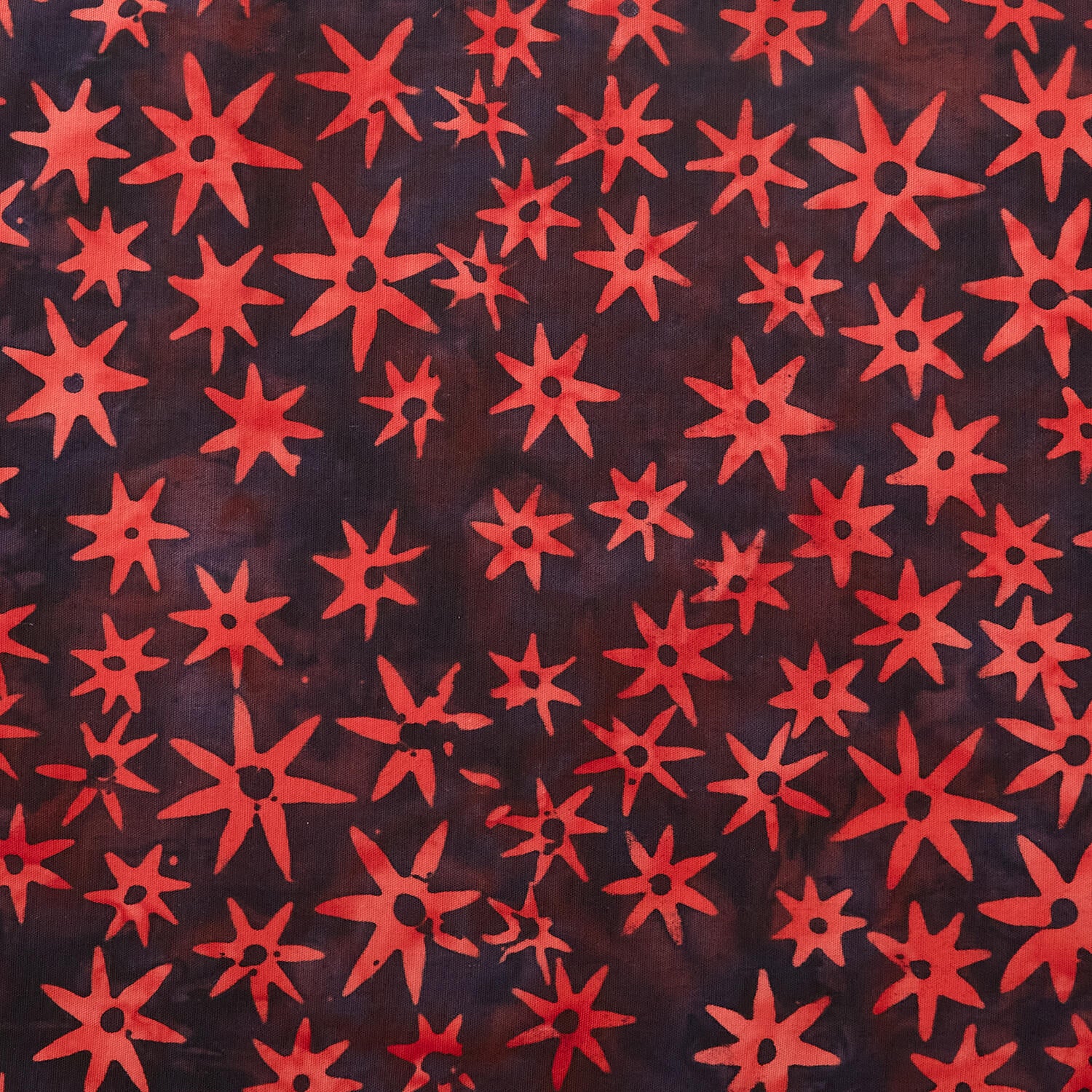 Liberty Batiks Favorites - Paper Whites Midnight Blue 2 Yard Cut - Image 2