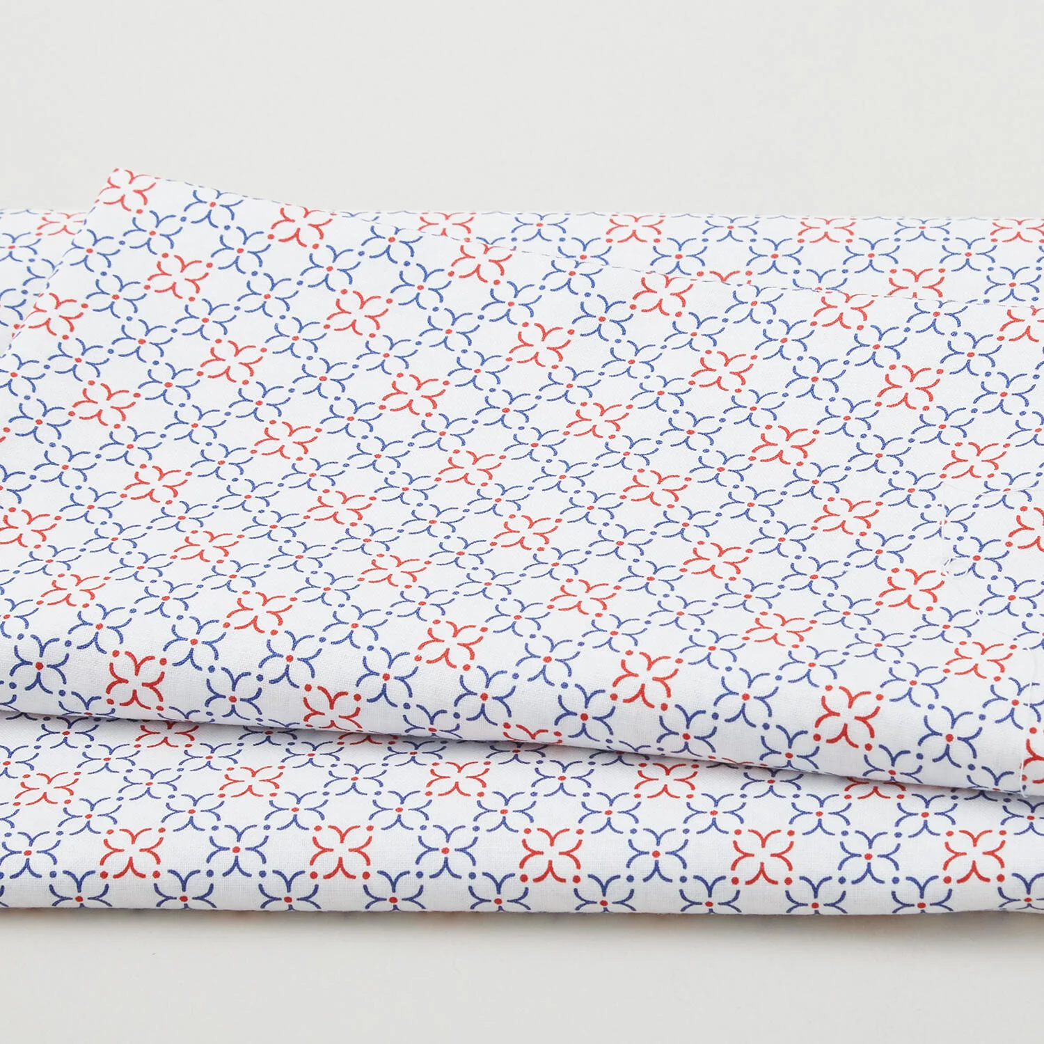 Liberty - Geometric Floral White 2 Yard Cut