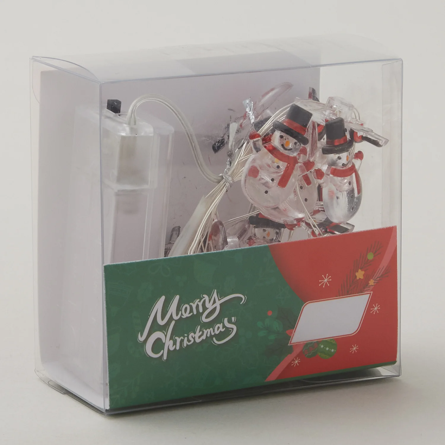 Light String with Snowman Ornaments - Image 3