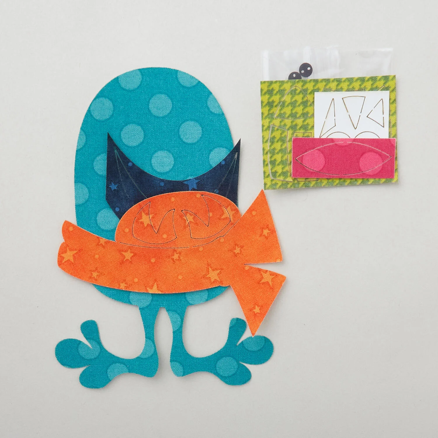 Little Boy Monster Precut Fused Appliqué Pack - Image 3