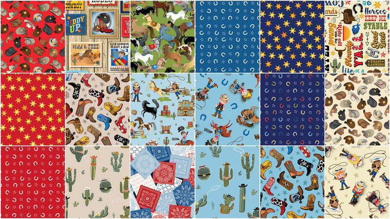 Little Buckaroos Favorites 10" Squares - Image 3