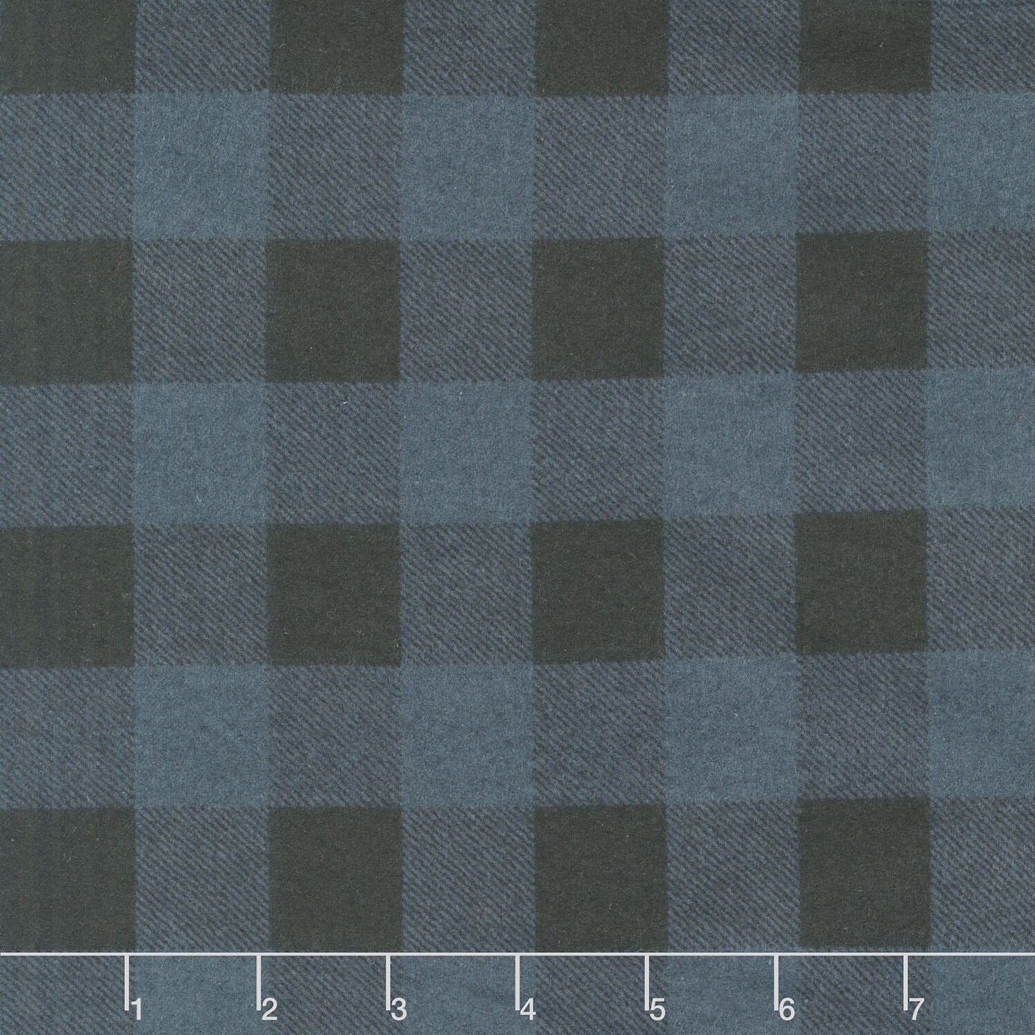 Living The Dream Flannel - Plaid Light Navy Yardage