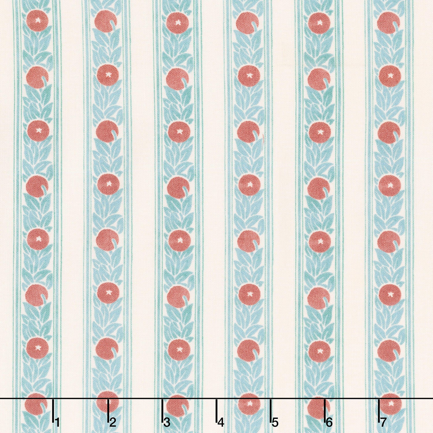 Lodden - Fruit Stripe Plum Yardage