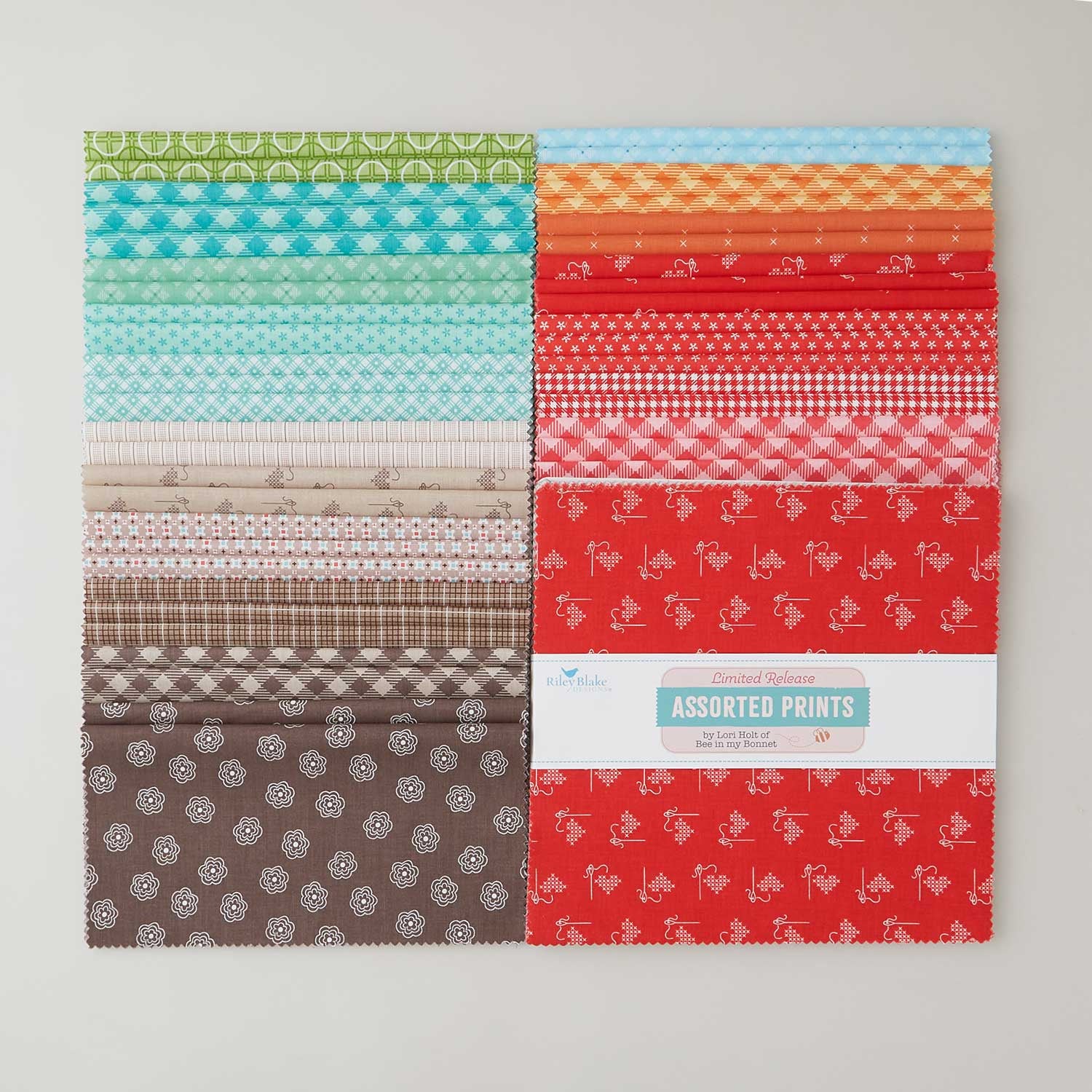 Lori Holt Assorted Prints Favorites 10" Stackers