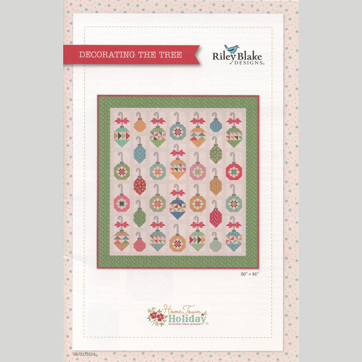 Lori Holt Decorating the Tree Quilt Kit - Image 4
