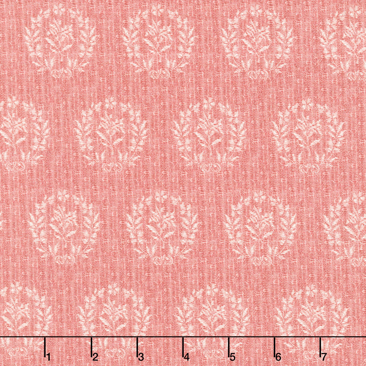 Love Letters - Damask Red Yardage