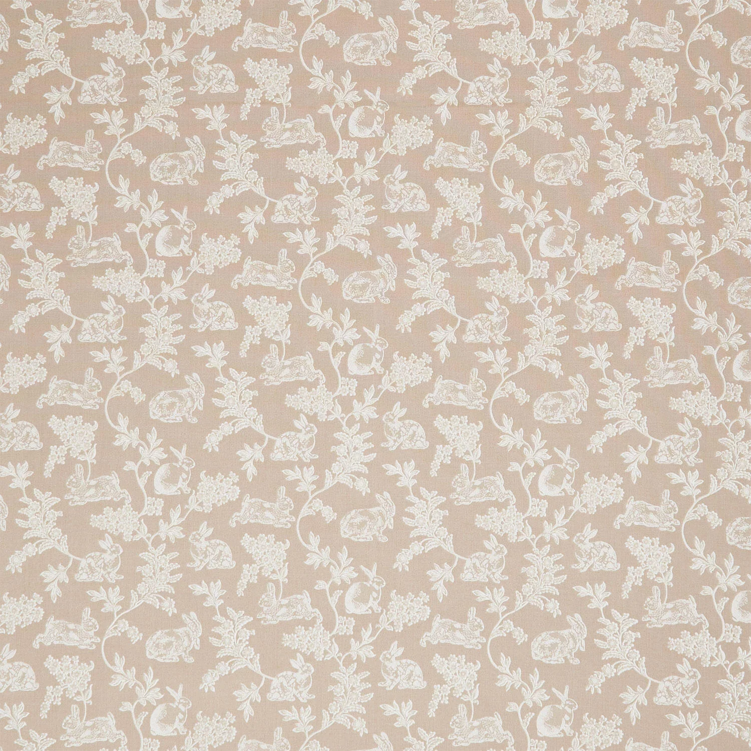 Love Struck - Meadow Toile Gray Yardage