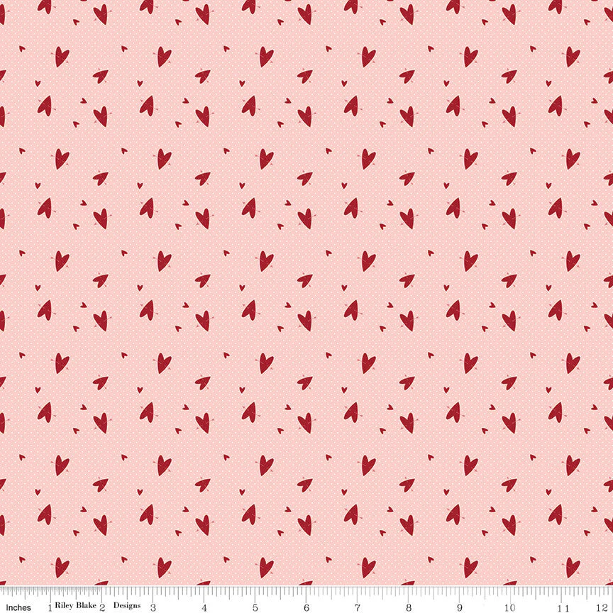 Love You Always - Hearts - Pink