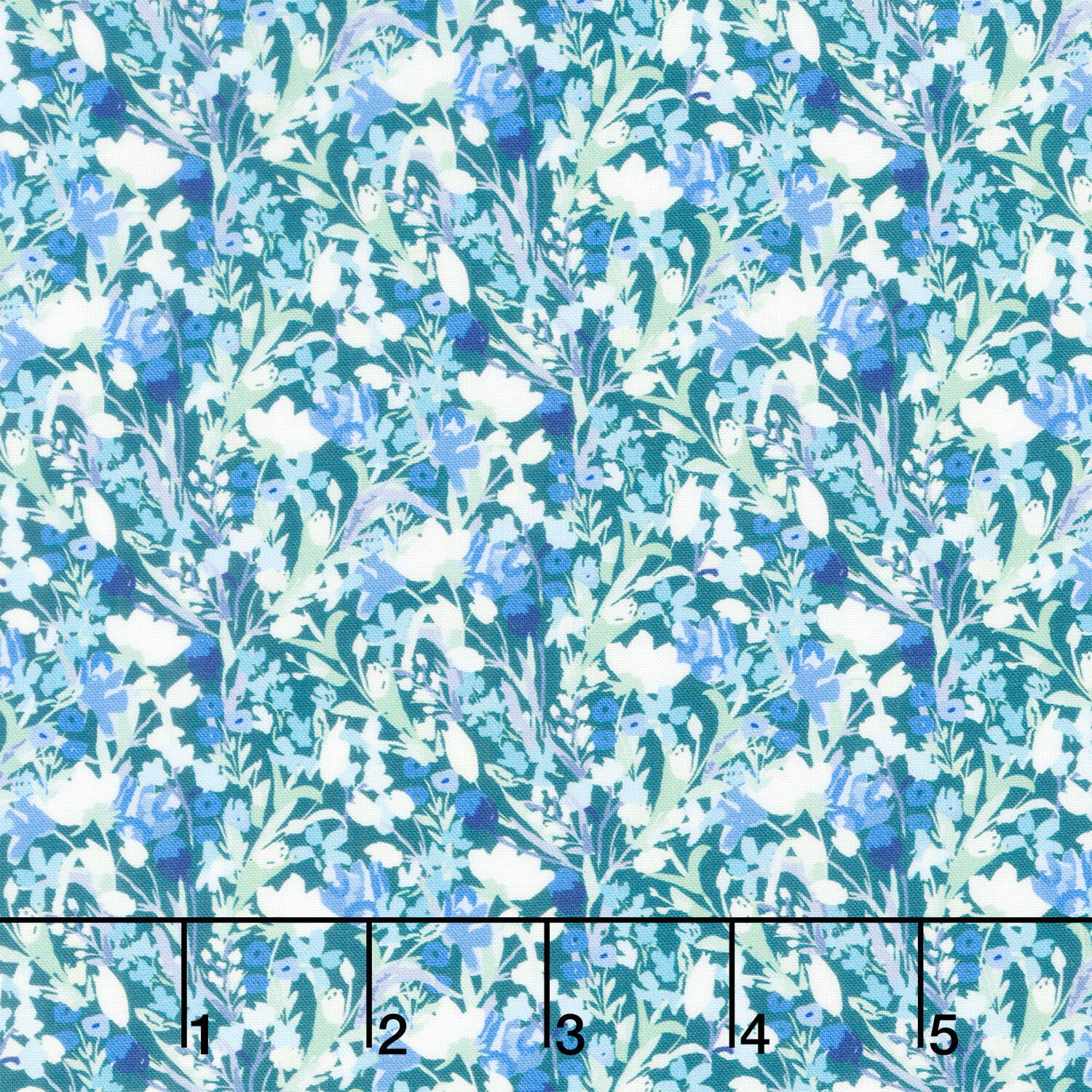 Lovelies - Beatrice Teal Yardage