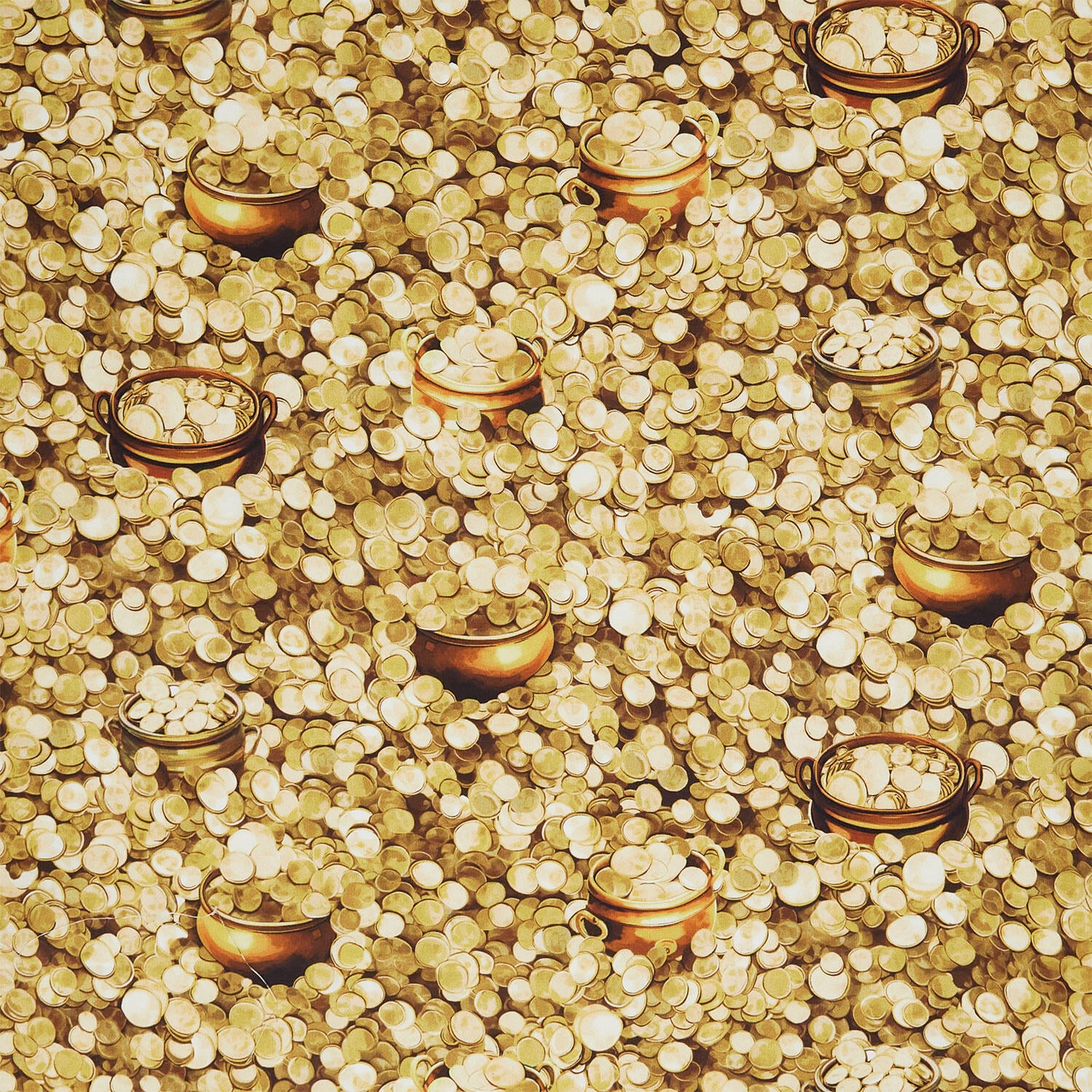 Lucky Clovers - Pots Of Gold Gold Yardage