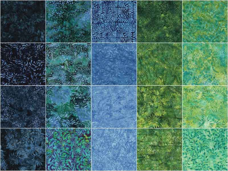 Luscious Batiks Strips - Image 3