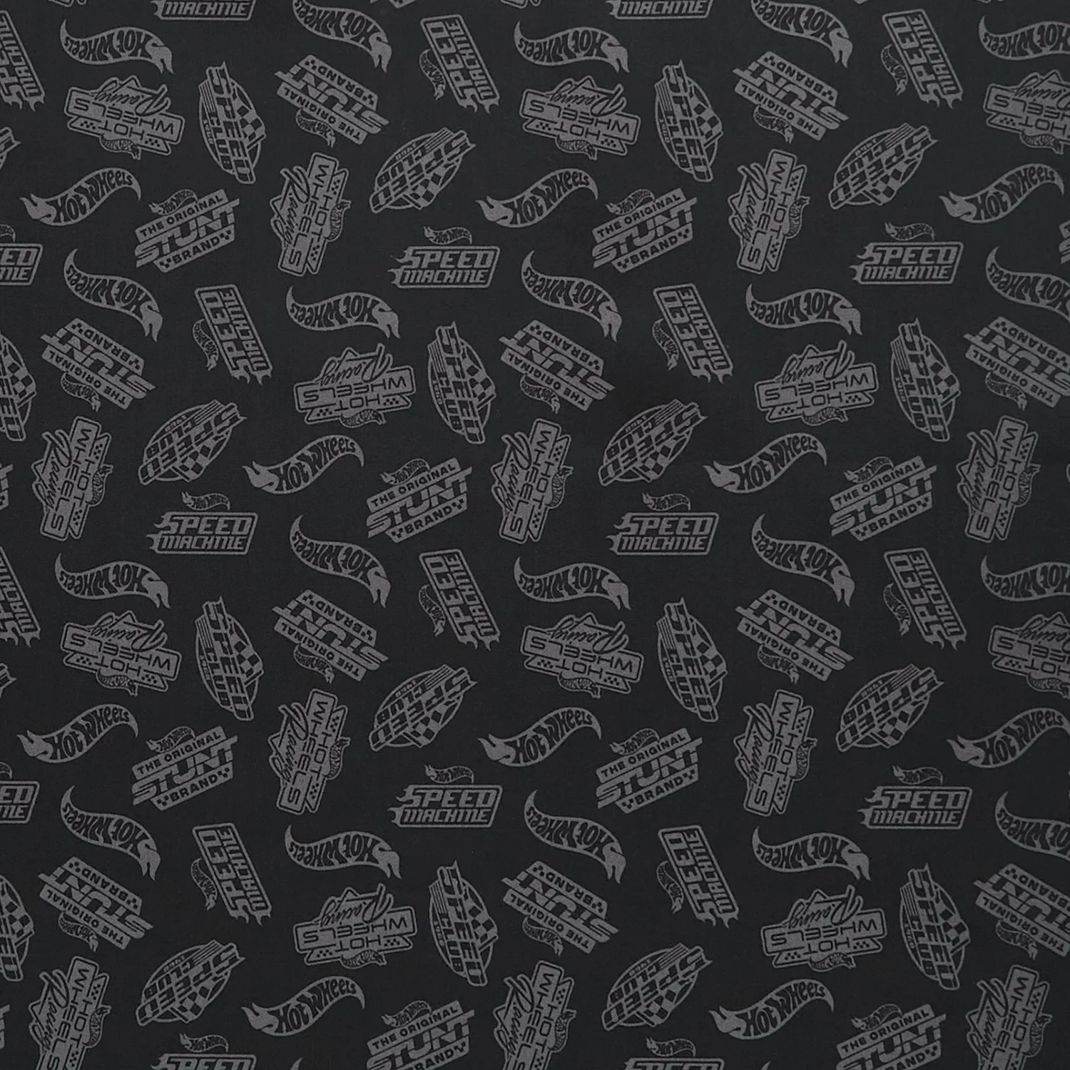 Made to Race - Tone-on-Tone Black Yardage