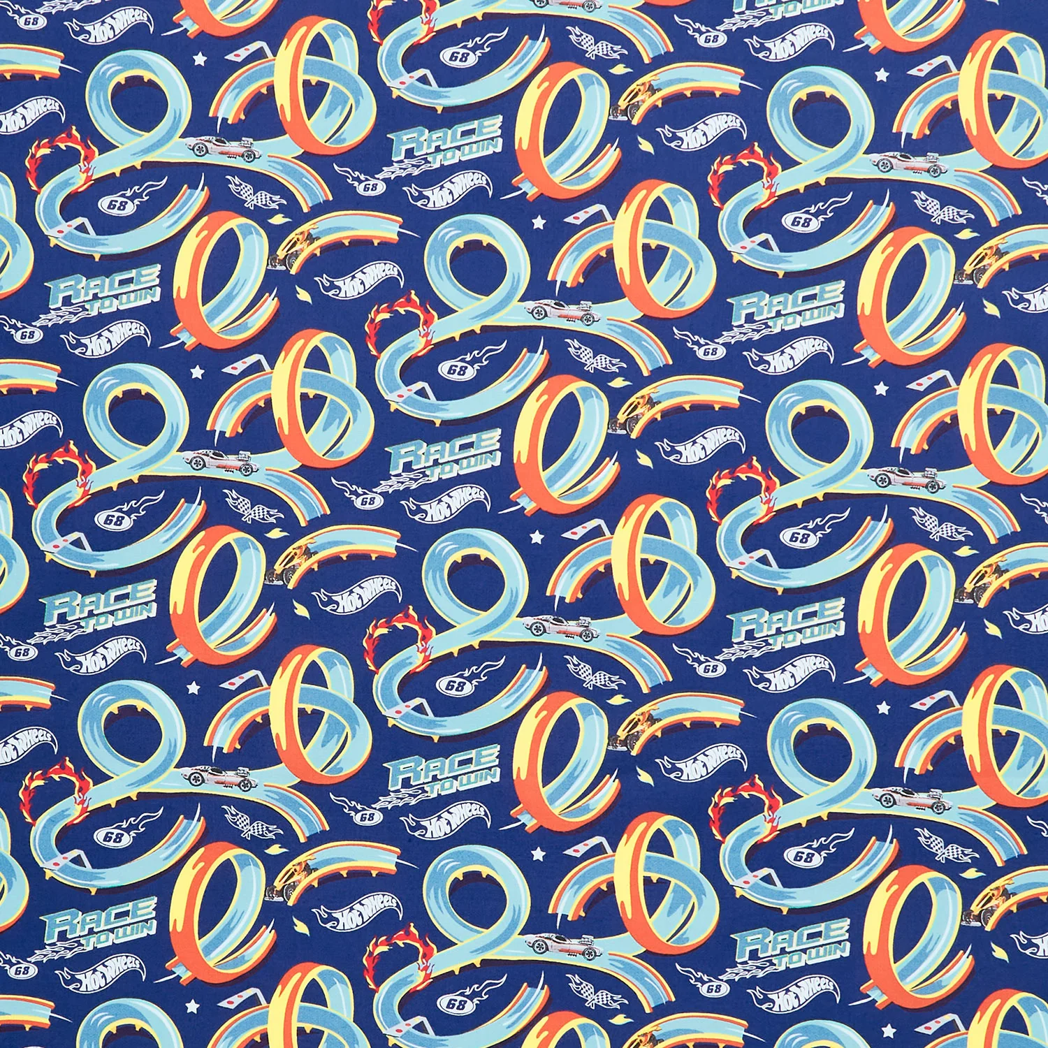 Made to Race - Track Navy Yardage