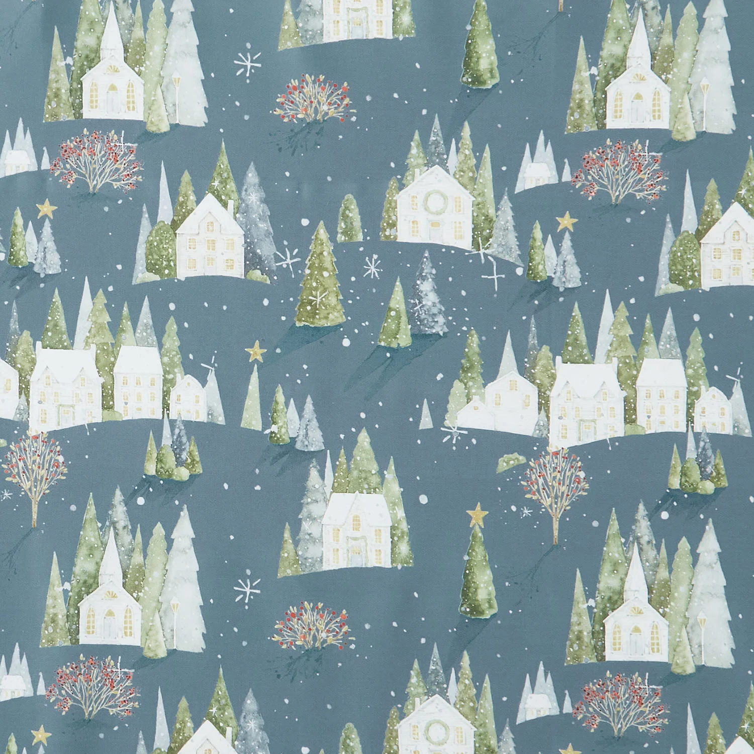 Magical Winterland - Home Sweet Home Winter Yardage