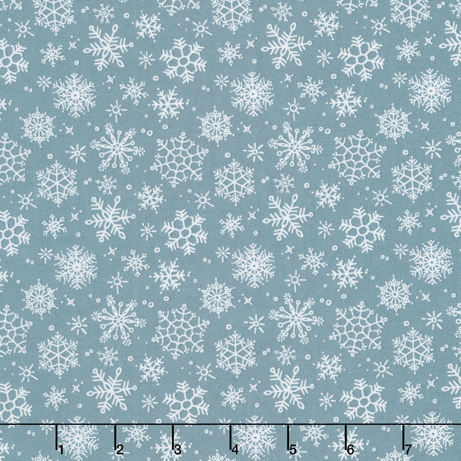 Magical Winterland - Snowflake Winter Yardage