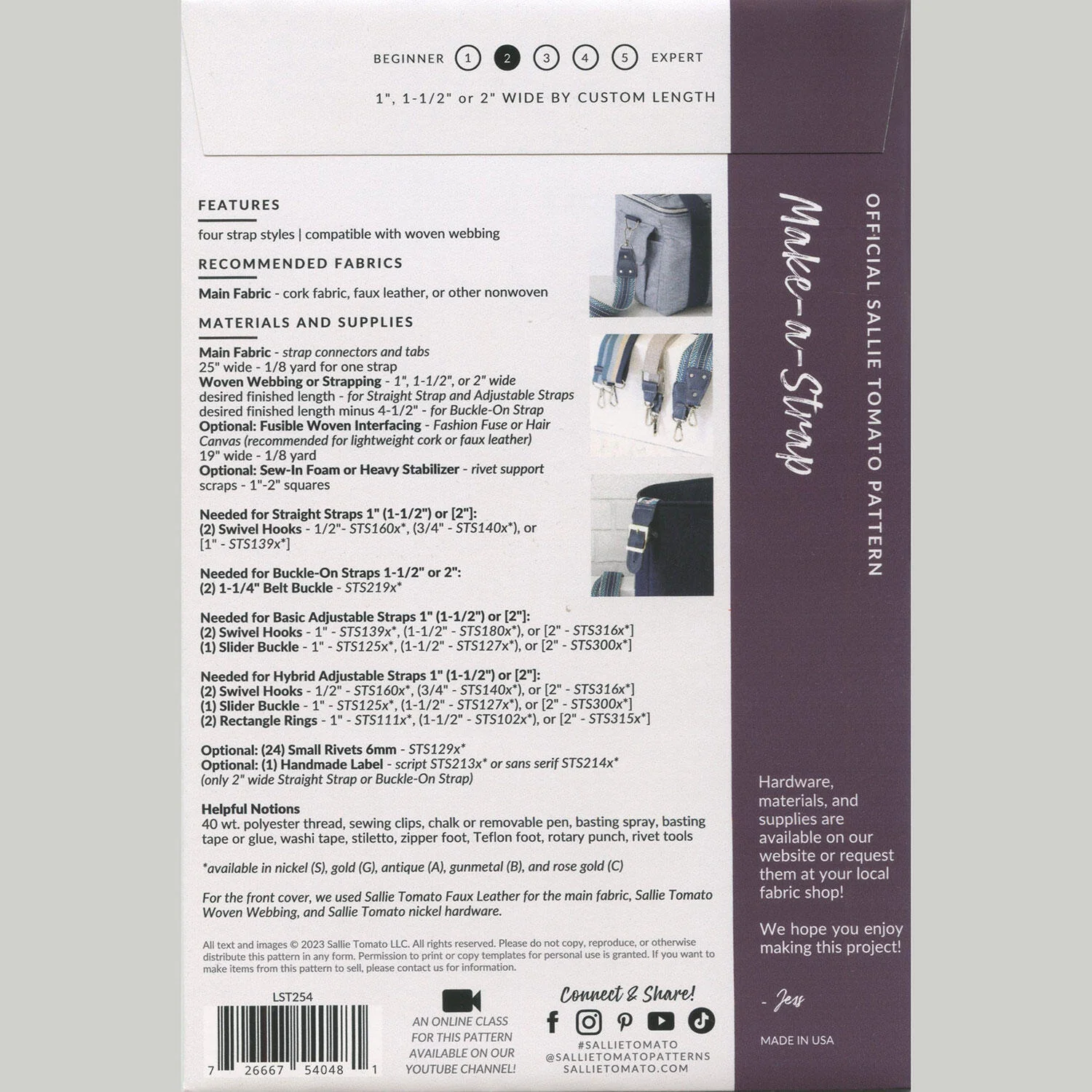 Make A Strap Pattern - Image 2