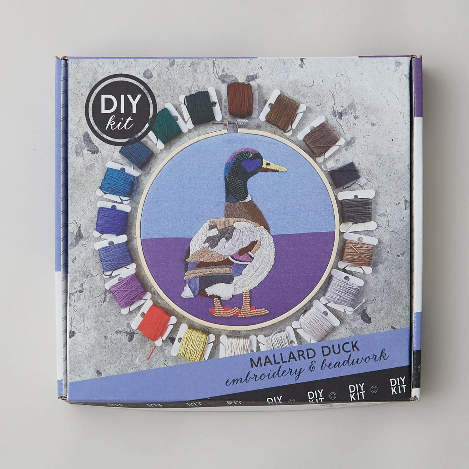 Mallard Duck Embroidery and Beadwork Kit - Image 5