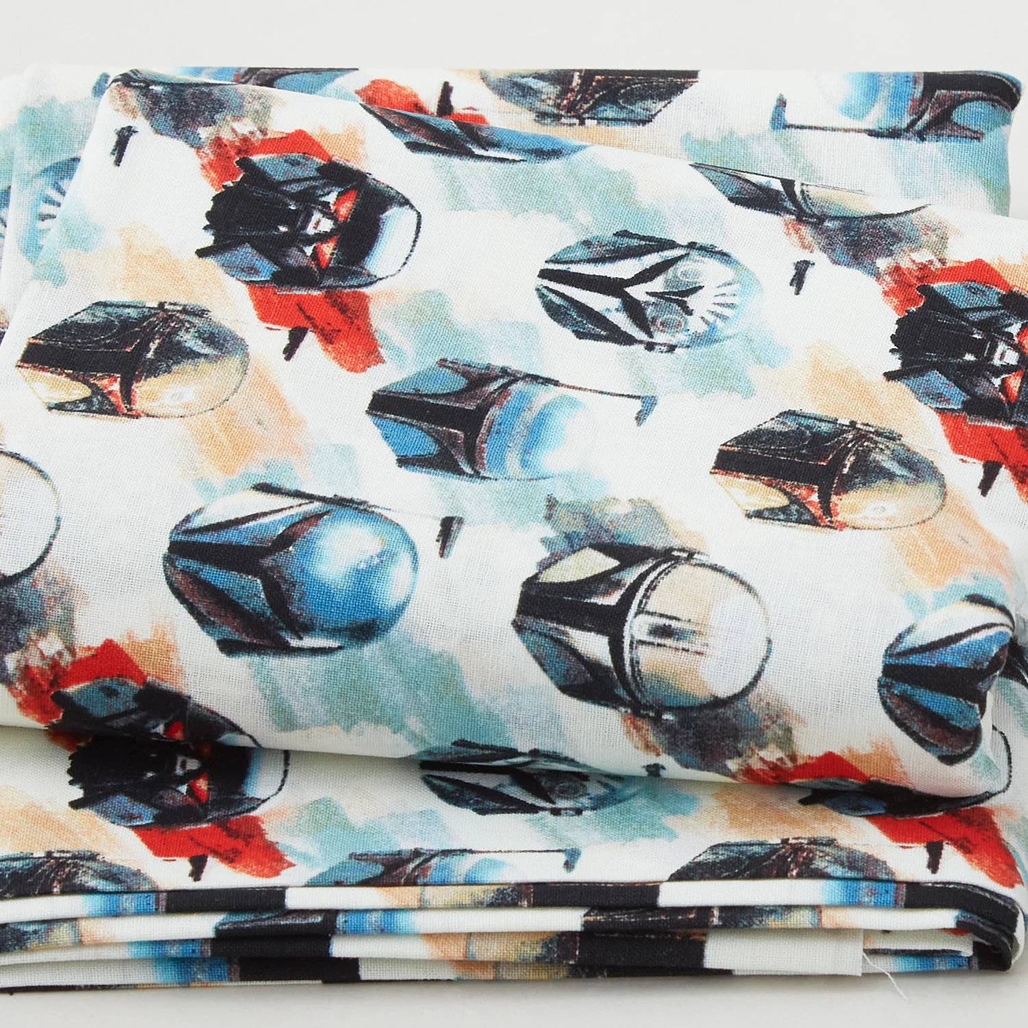 Mando Watercolor Helms 2 Yard Cut