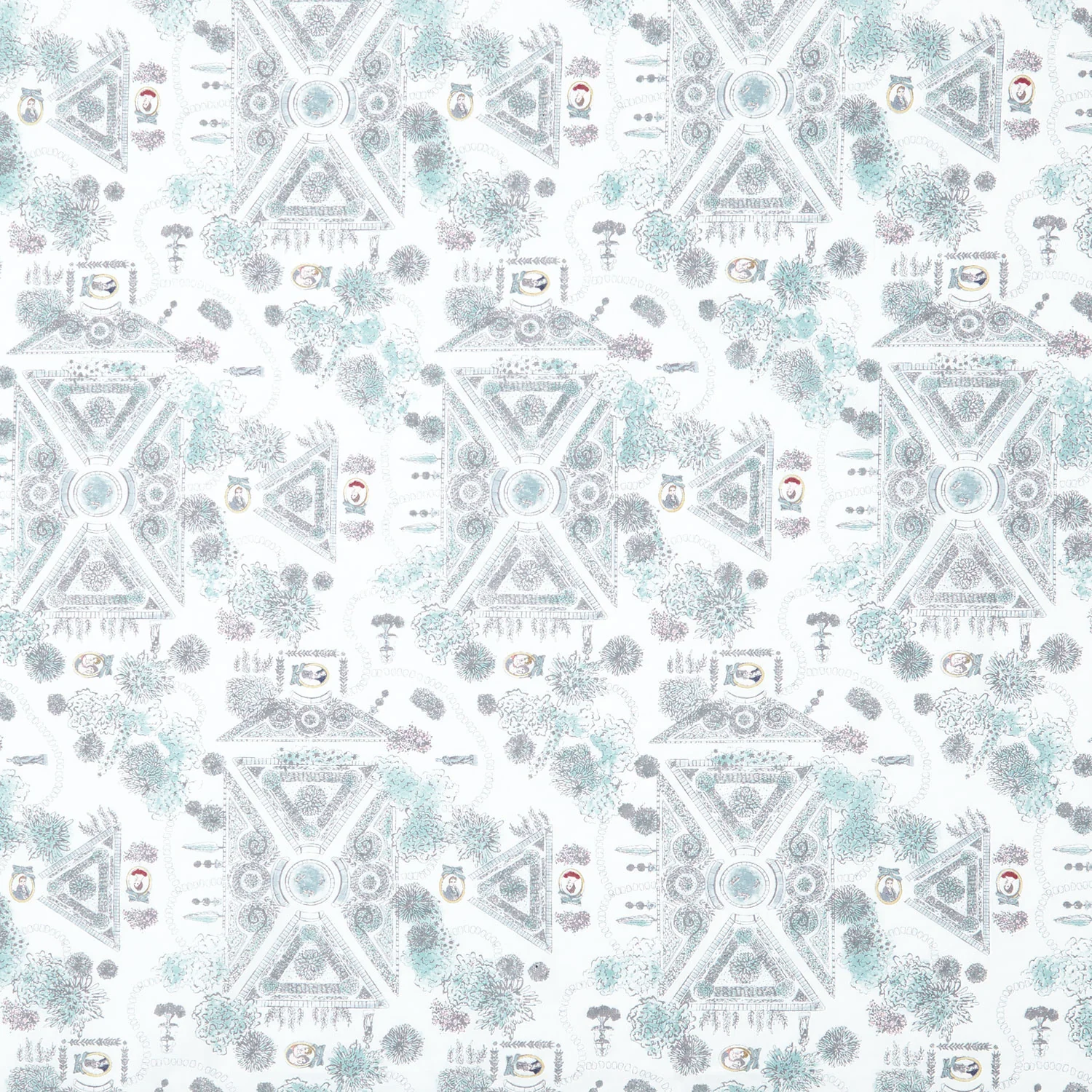 Mansfield Park - Landscape Cream Yardage