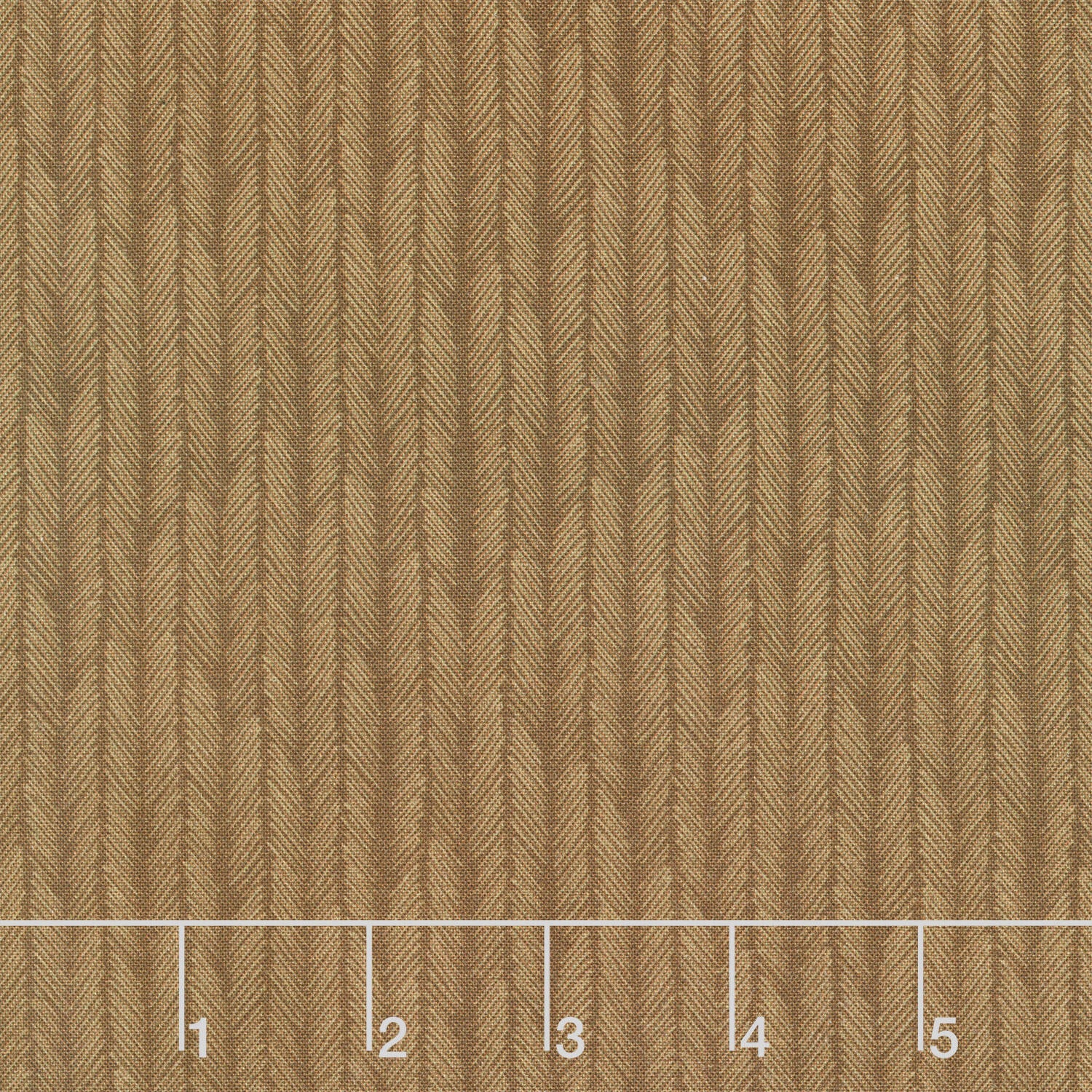 Maple and Marigolds - Feather Stripe Cocoa Yardage