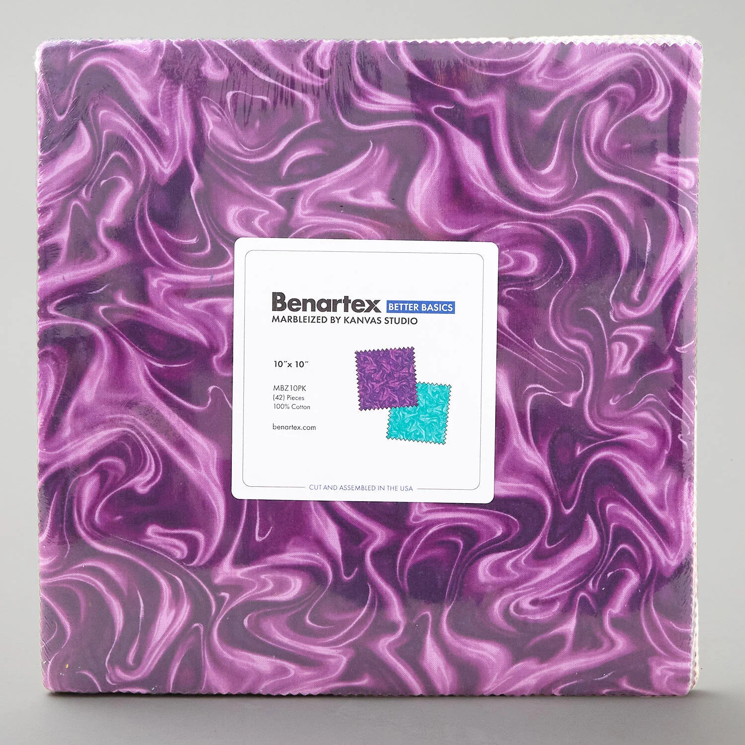 Marbleized Favorites 10" Squares - Image 2