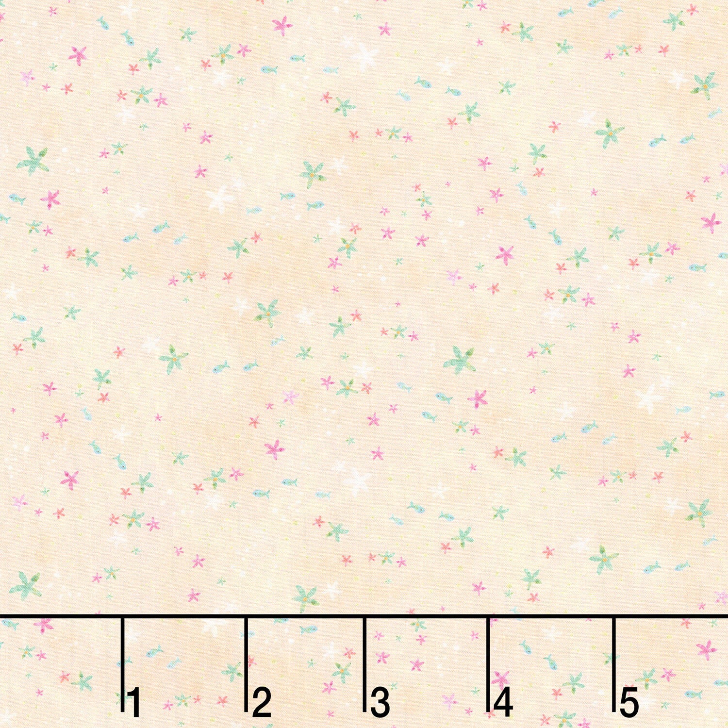 Marine Delights - Shell Yardage