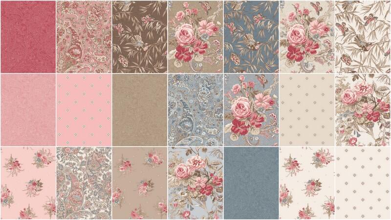 Meadow Blush 10" Squares - Image 3