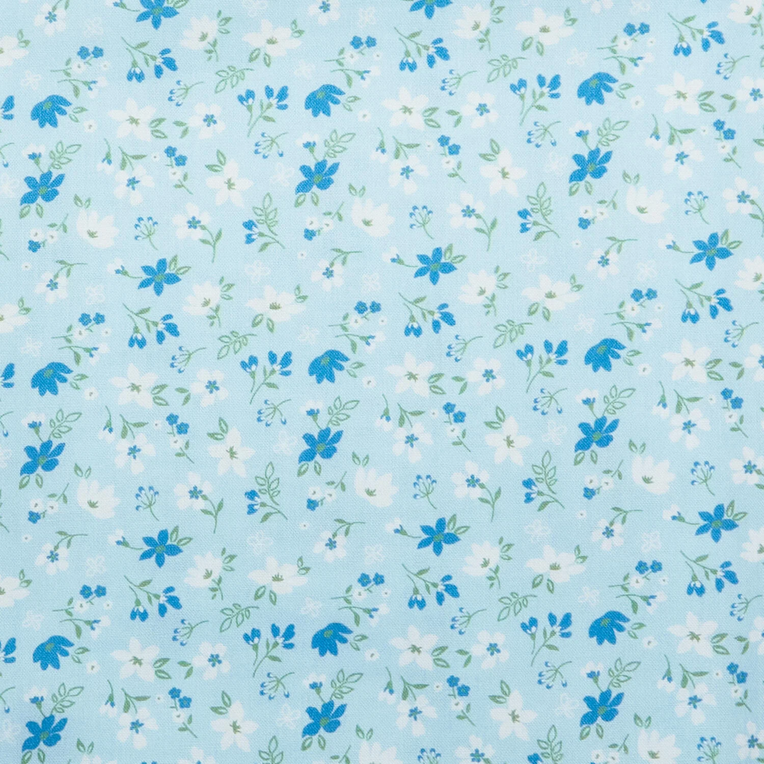 Meadow Breeze Favorites - Tiny Flowers Blue 2 Yard Cut - Image 2