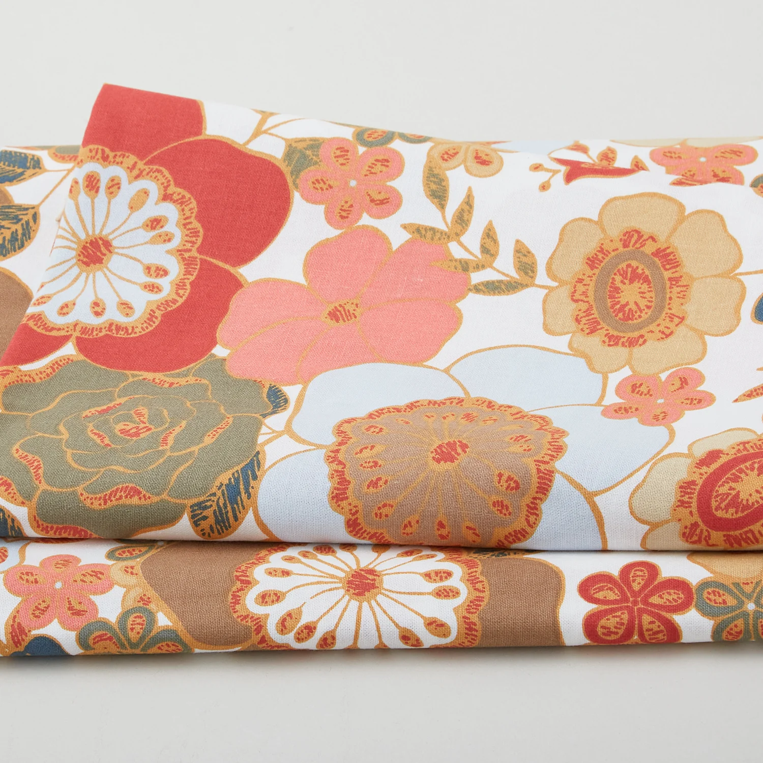 Melange Favorites - Floral White 2 Yard Cut