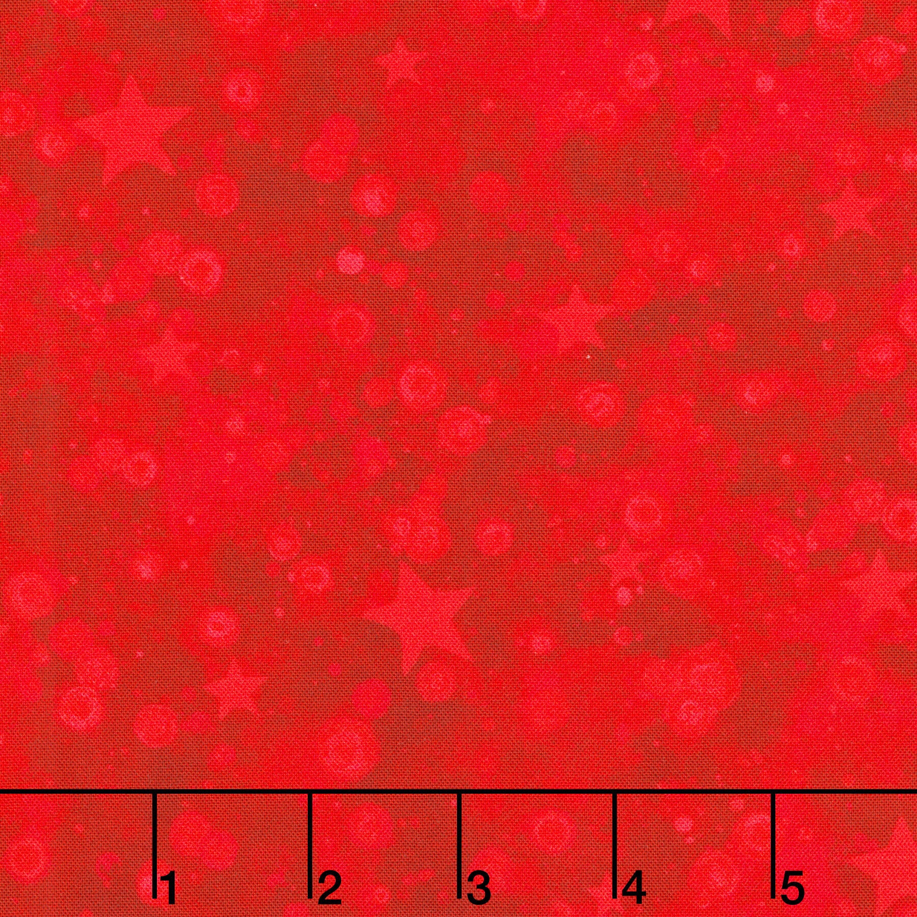 Meowy Christmas - Twinkle Red Yardage