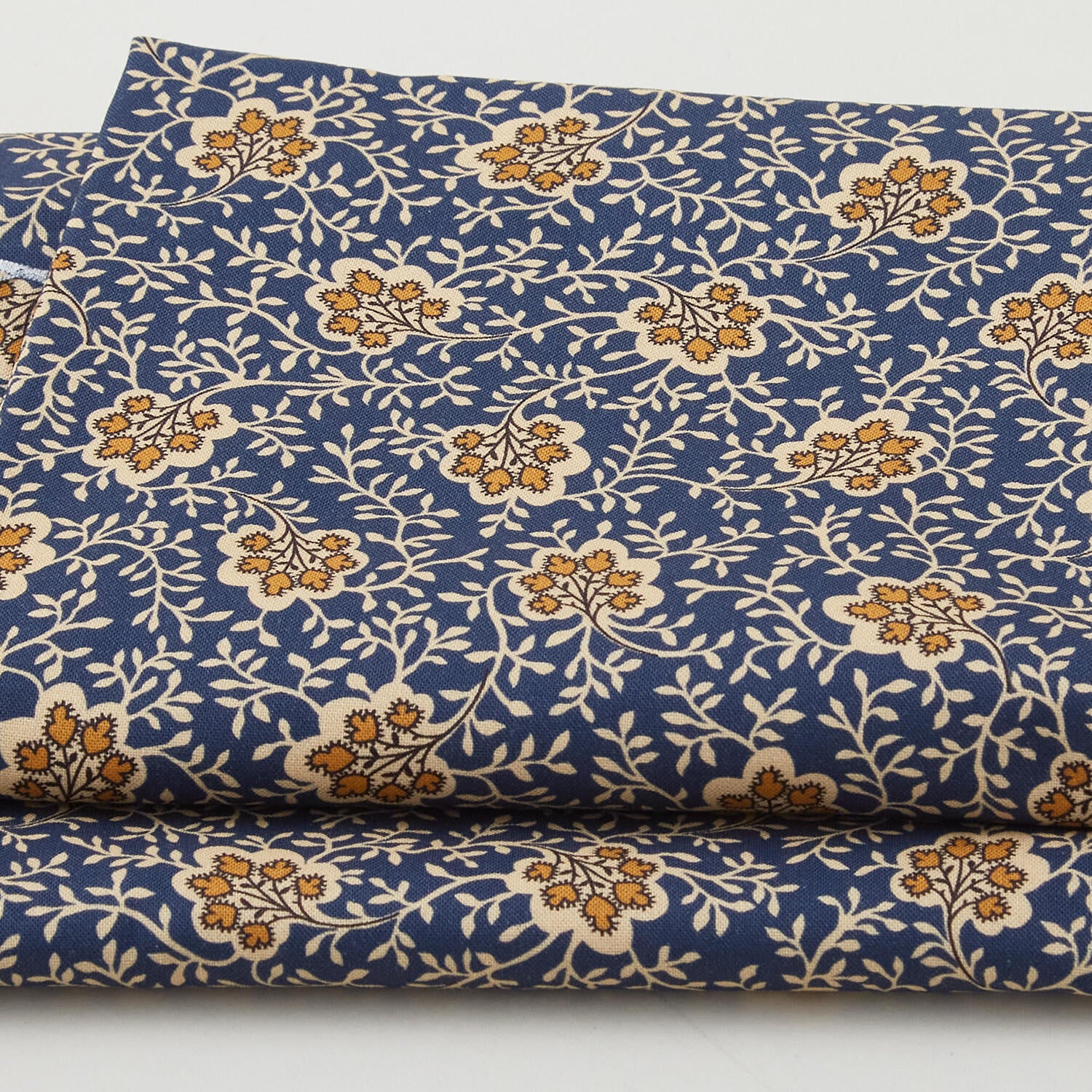 Meyer House Favorites - Blue Small Bouquet 2 Yard Cut