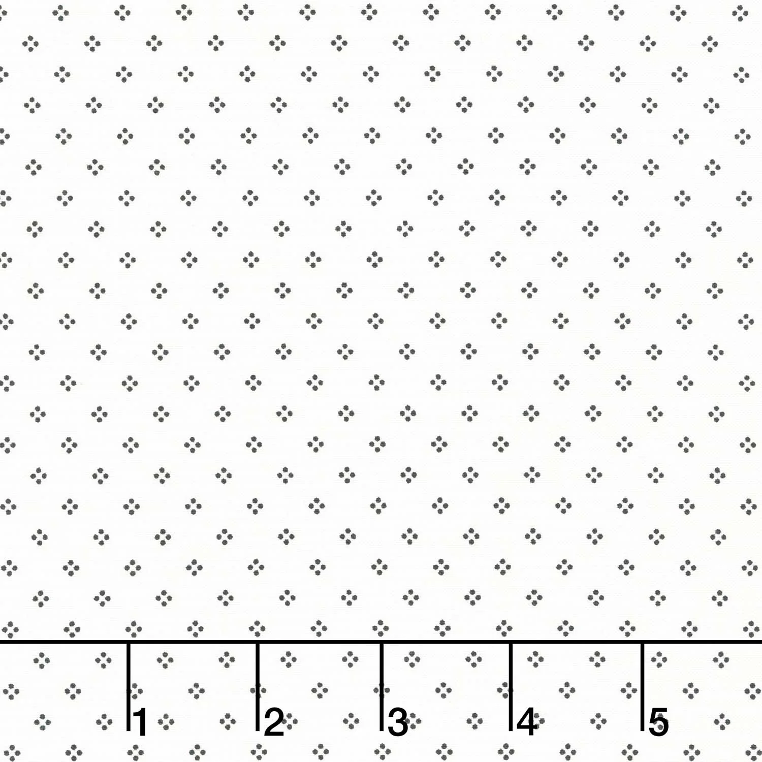Midnight Meadow - Calico White Yardage