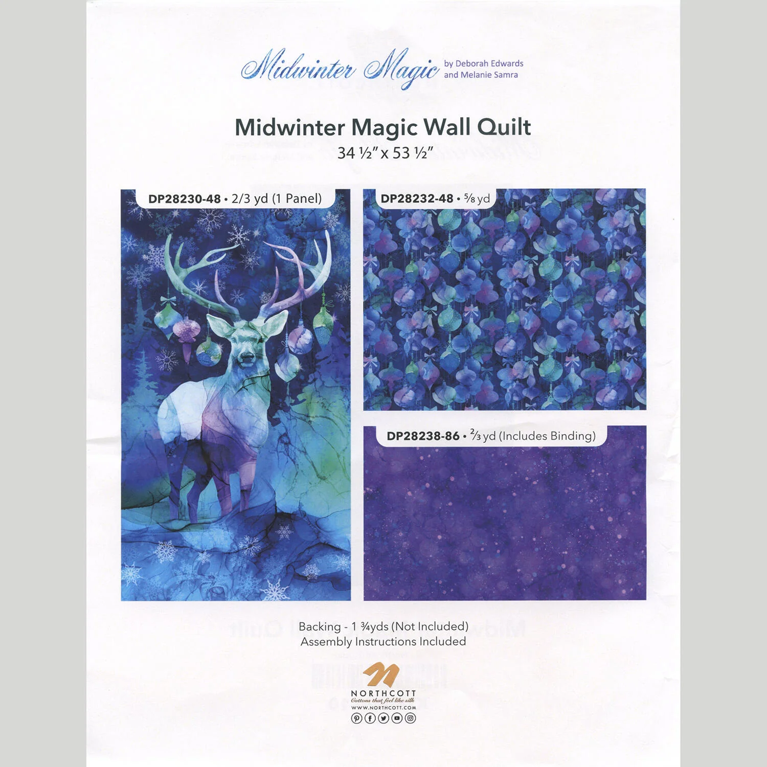 Midwinter Magic Quilt Kit - Image 4