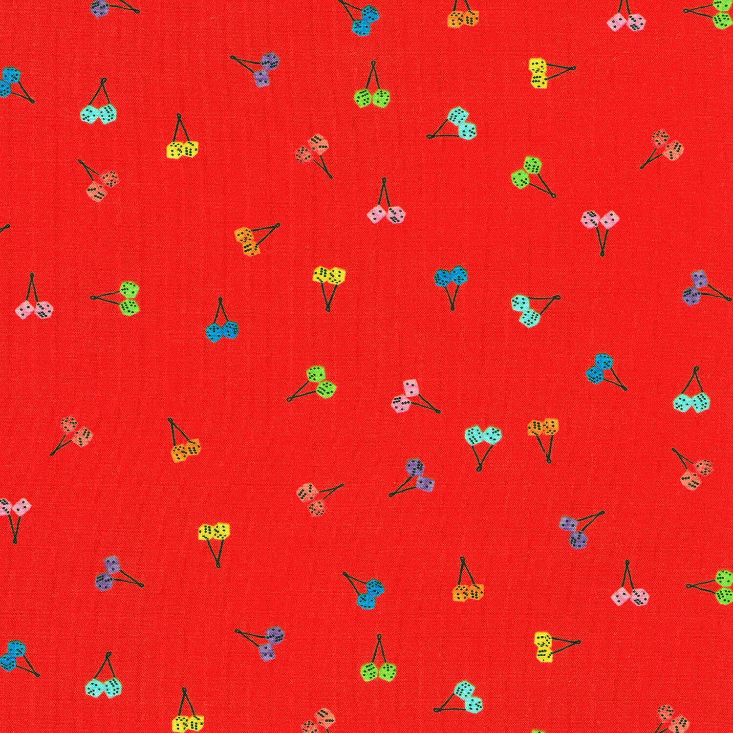 Mini Road Trip - Dice Cherry Yardage