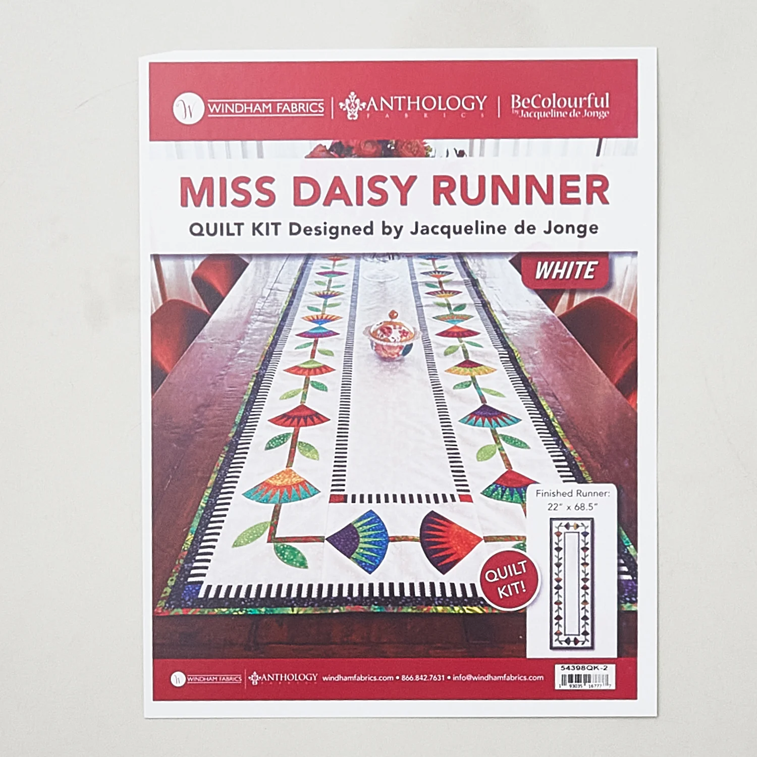 Miss Daisy Table Runner Kit - Image 3