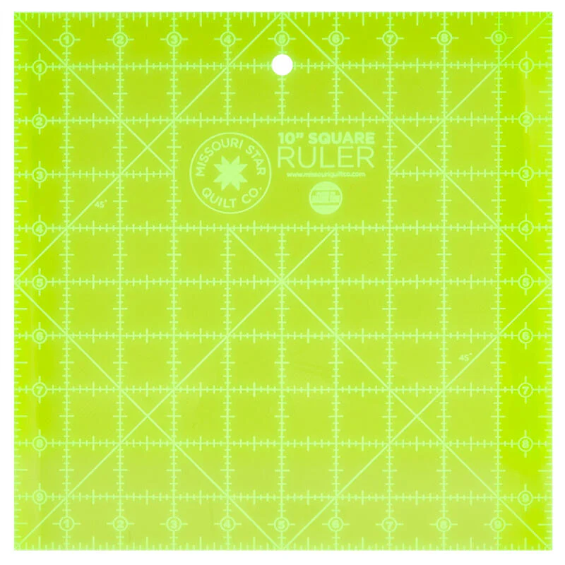 Missouri Star 10" x 10" Square Ruler**DO NOT USE GOING BACK TO NOT4533 as SKU**