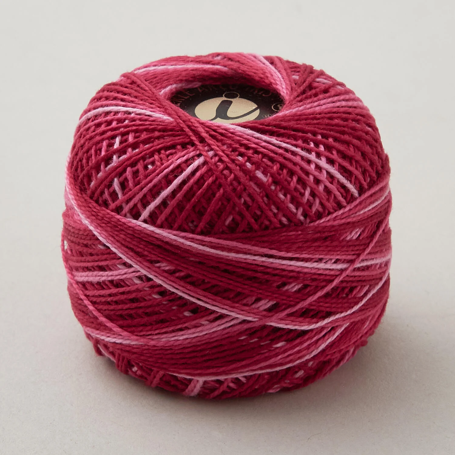 Missouri Star #8 Variegated Perle Cotton 10 Gram Ball - Rose (875)