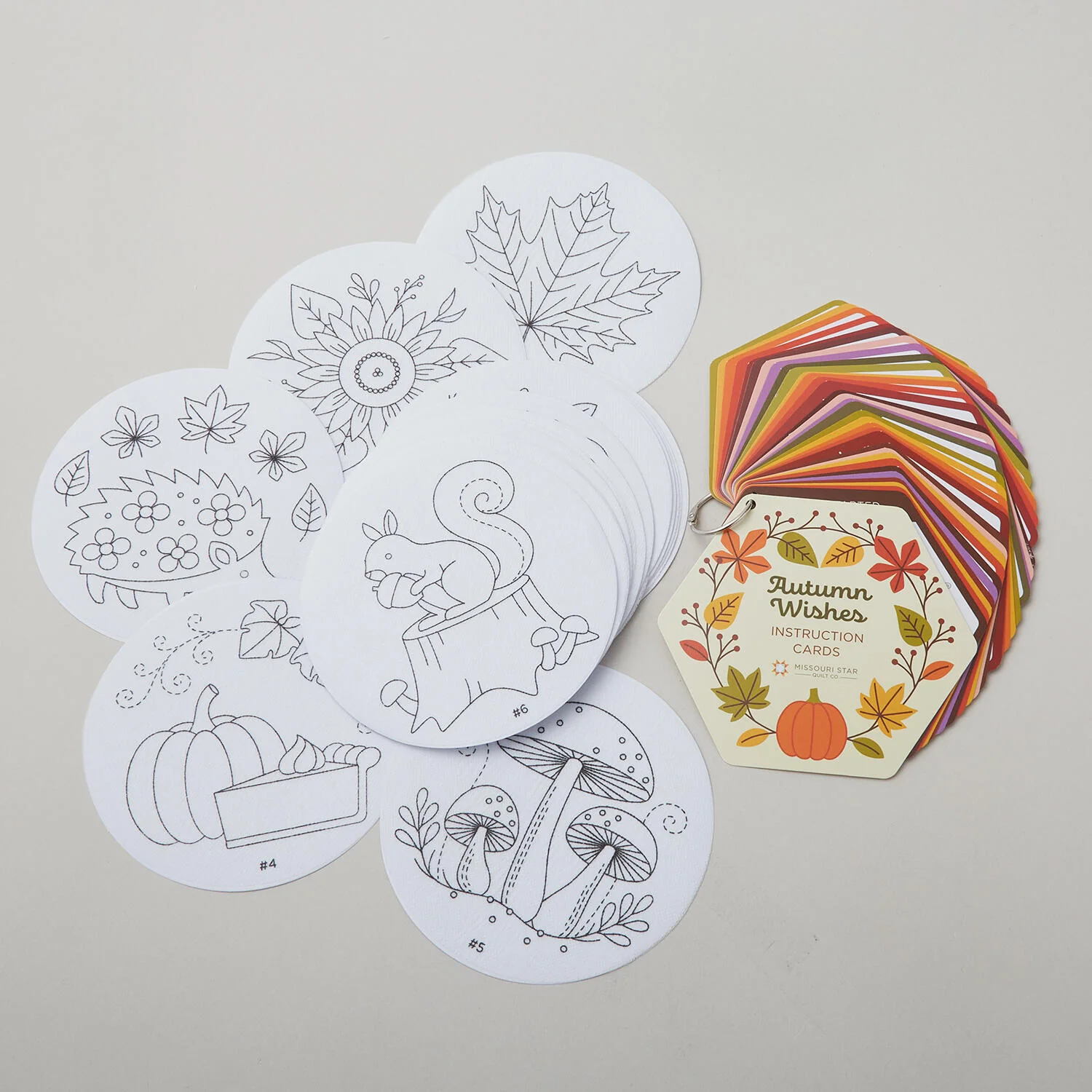 Missouri Star Autumn Wishes Peel & Stitch Design Pack - Image 2
