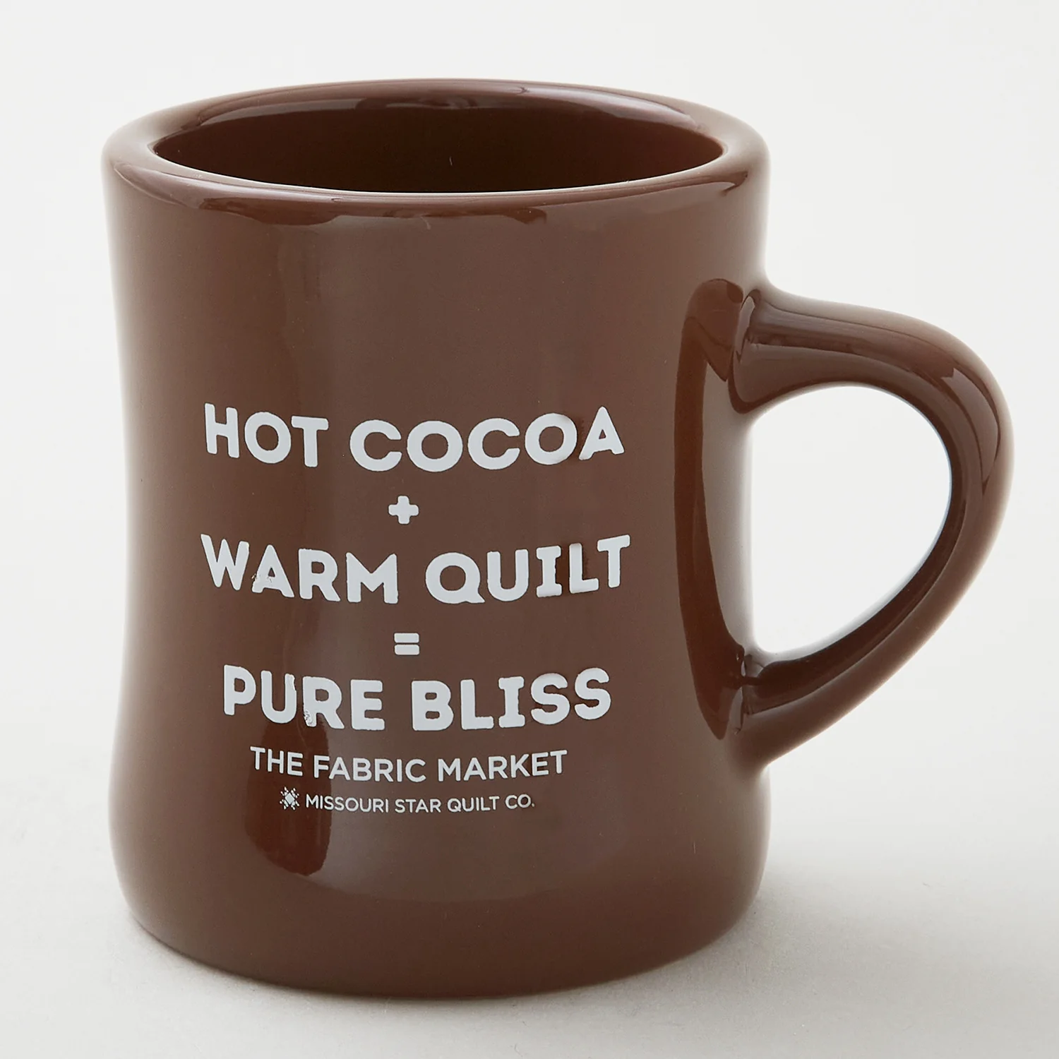 Missouri Star Cocoa + Quilts 10oz Diner Mug