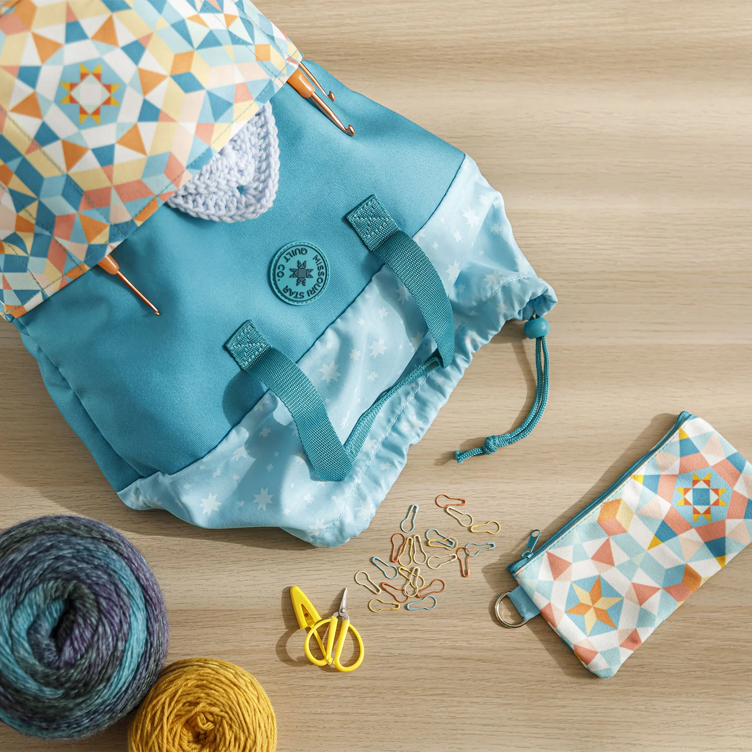 Missouri Star Crochet Project Bucket Bag - Image 4