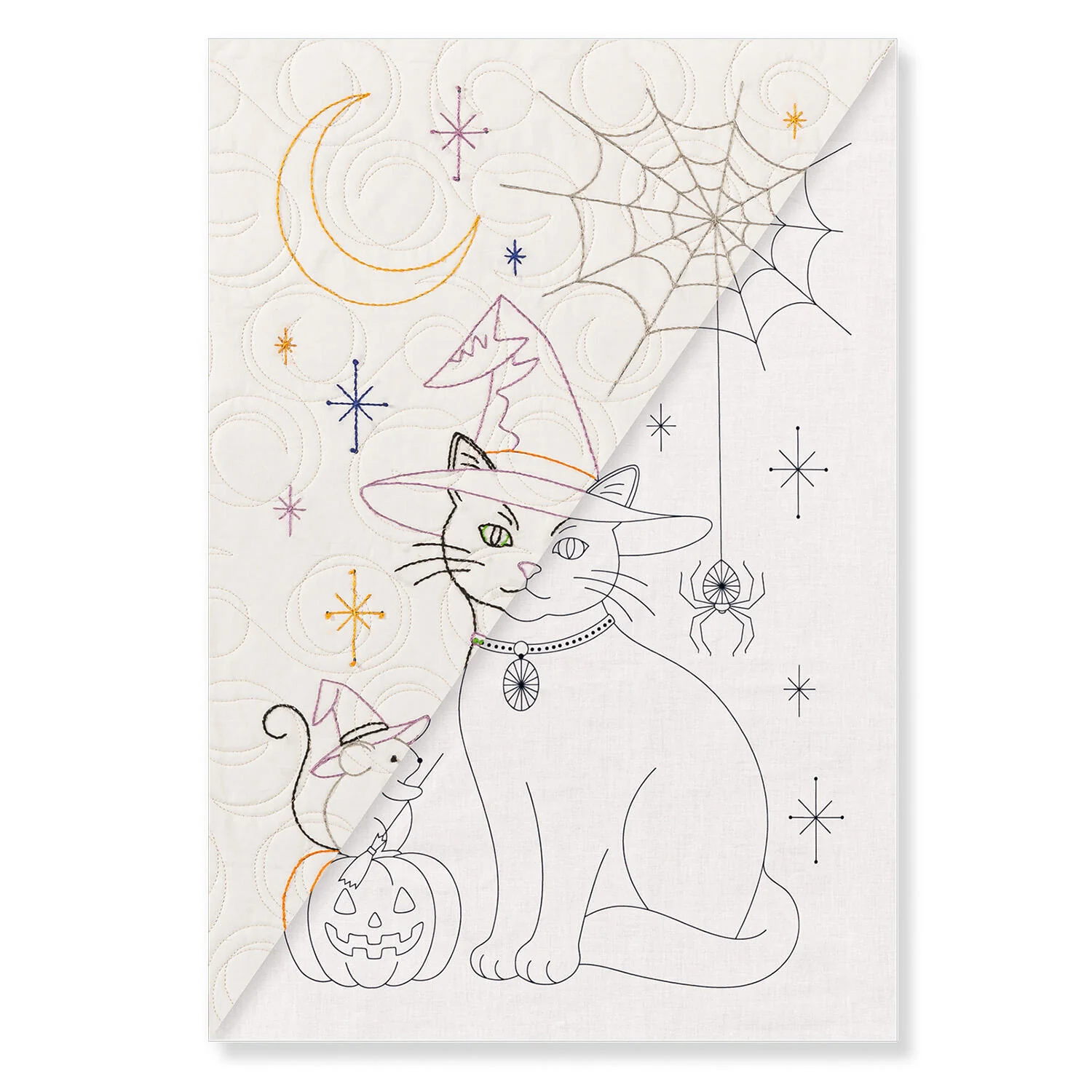 Missouri Star Embroidery Panel - Midnight Magic - Image 8