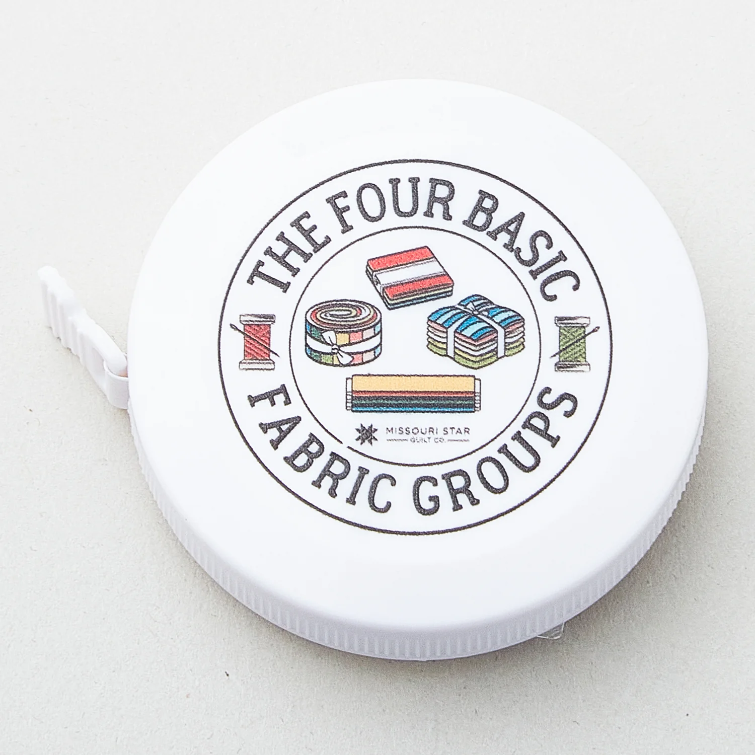 Missouri Star Four Fabric Groups Mini 5' (60") Round Tape Measure