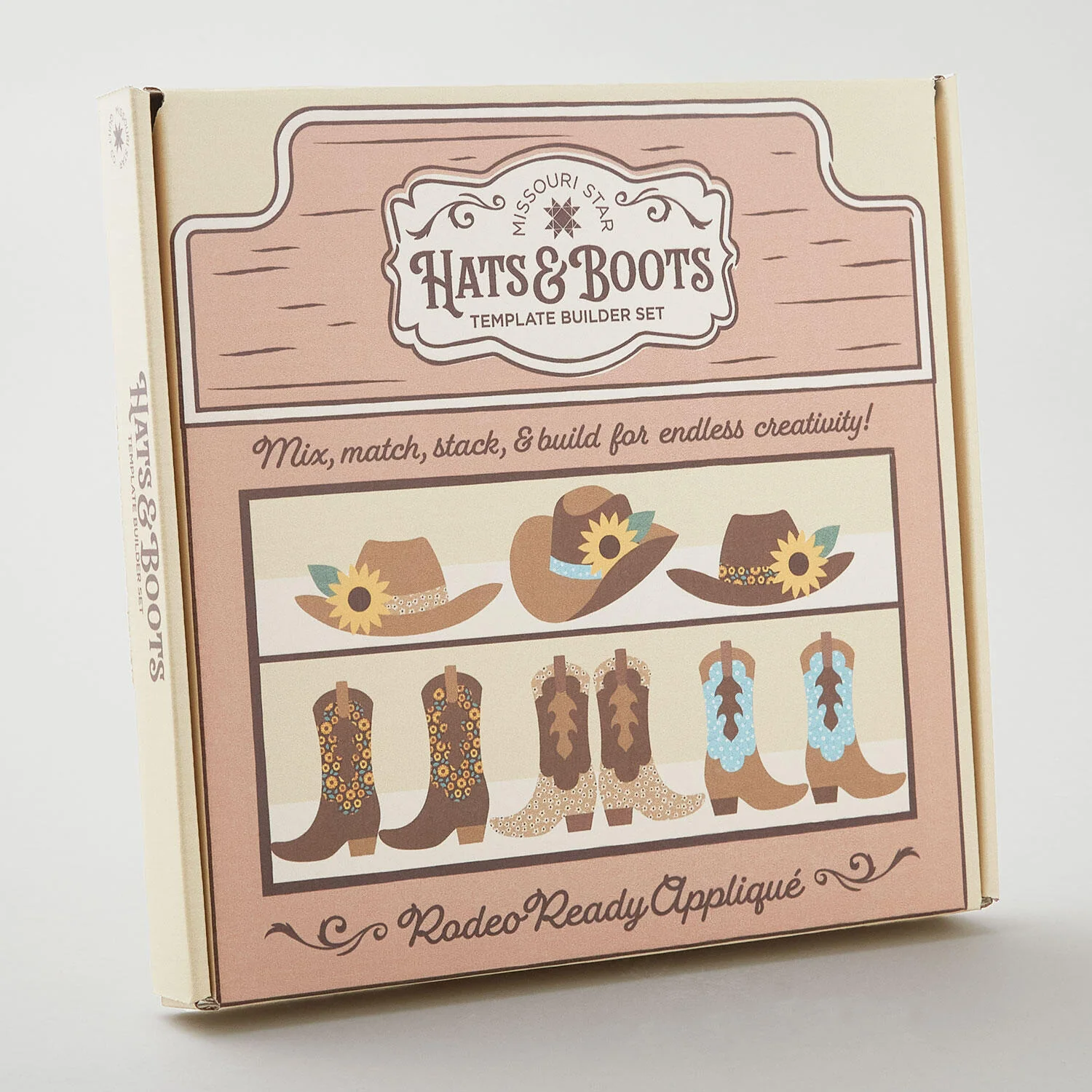 Missouri Star Hats & Boots Template Builder Set