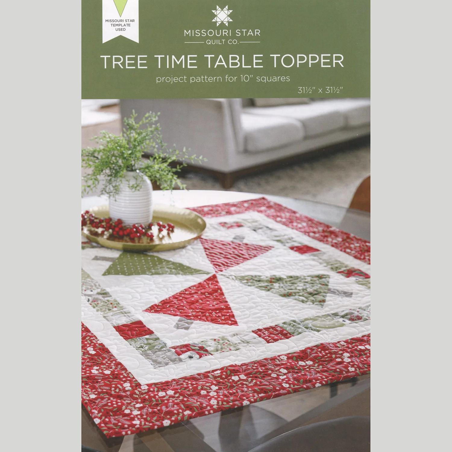 Missouri Star Homemade Holidays Tree Time Table Topper Kit - Image 4