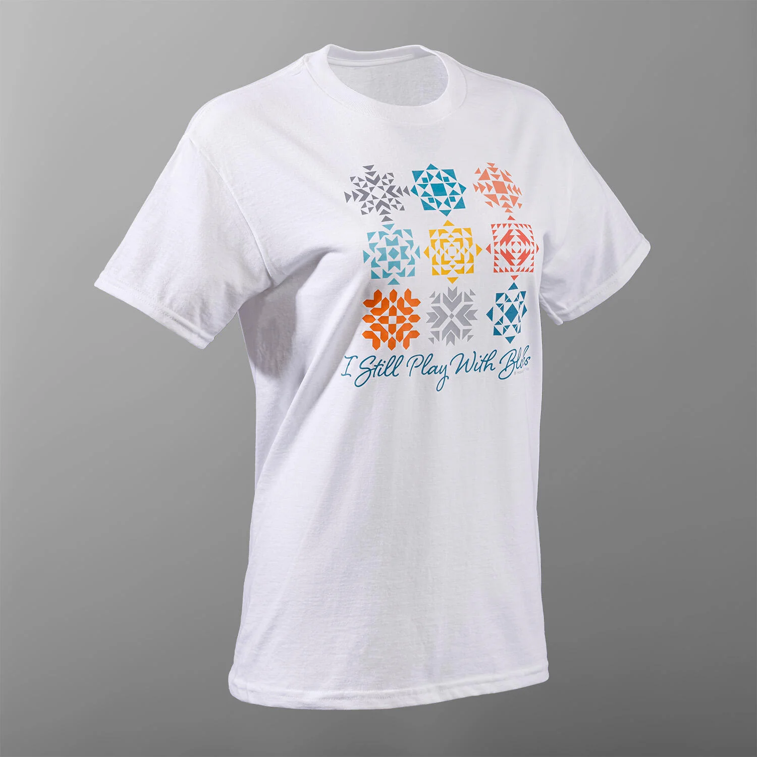 Missouri Star I Still Play with Blocks T-shirt - Heavyweight White - XL - Image 5