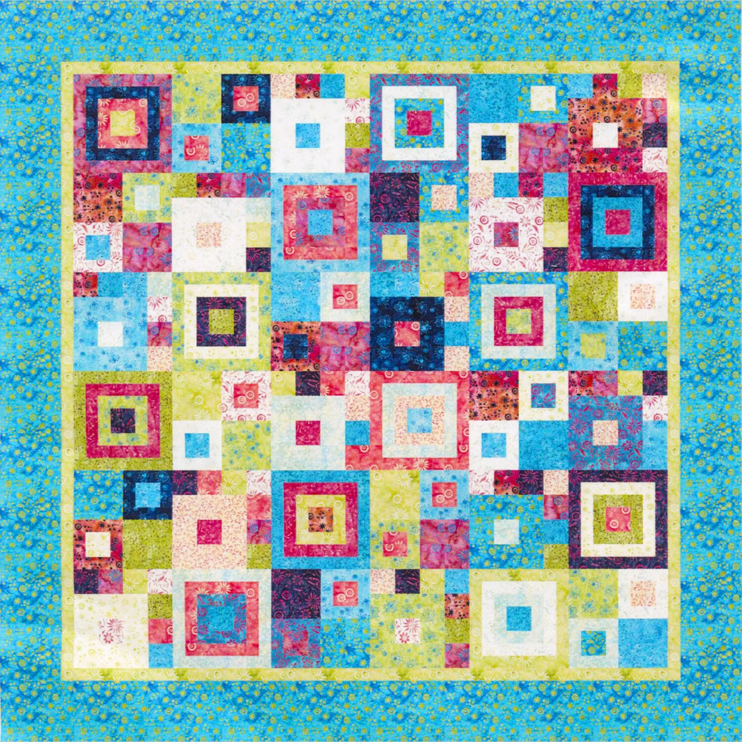 Missouri Star Just Dandy Scattered Squares Quilt Kit