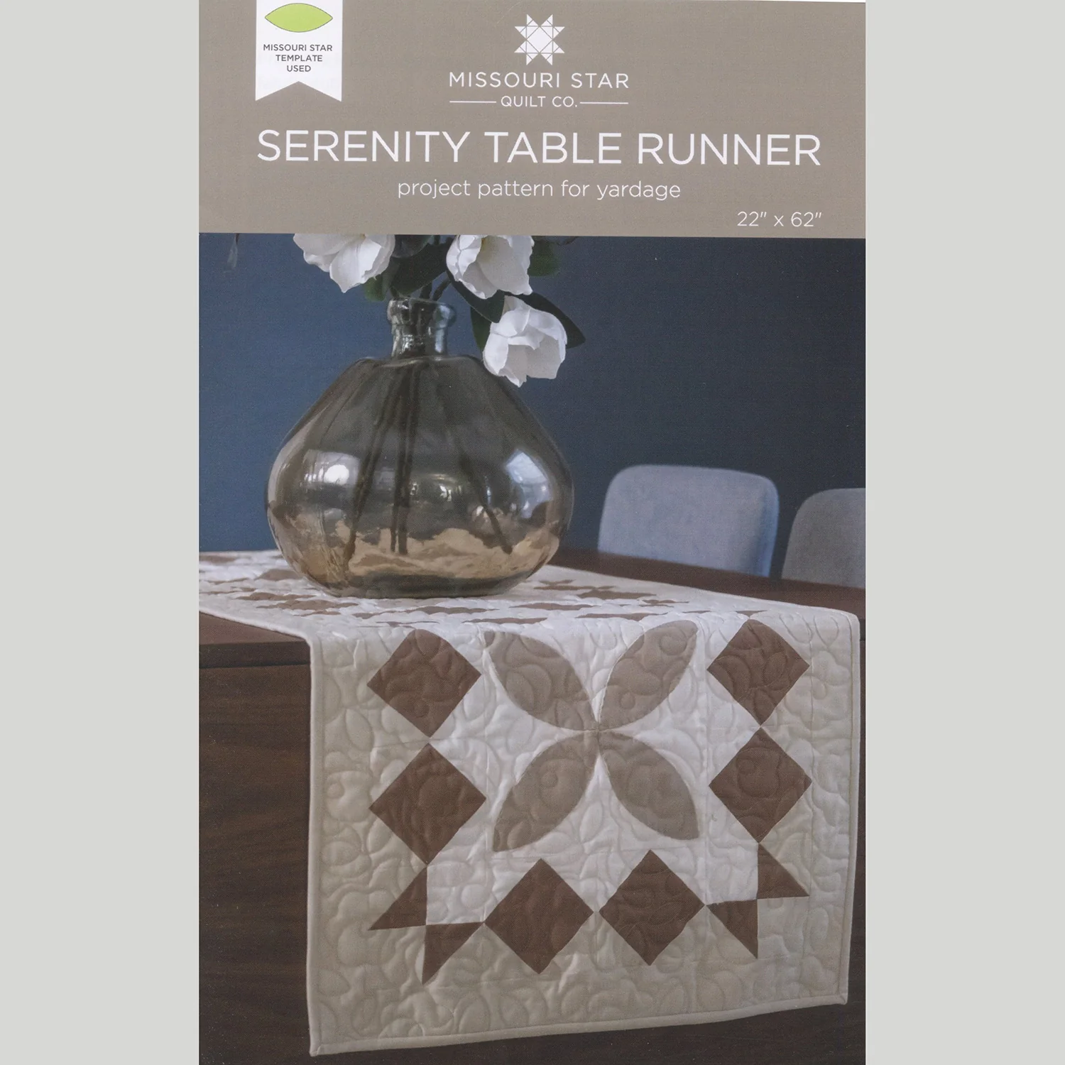 Missouri Star Kona Cotton Solid Serenity Table Runner Kit - Image 4