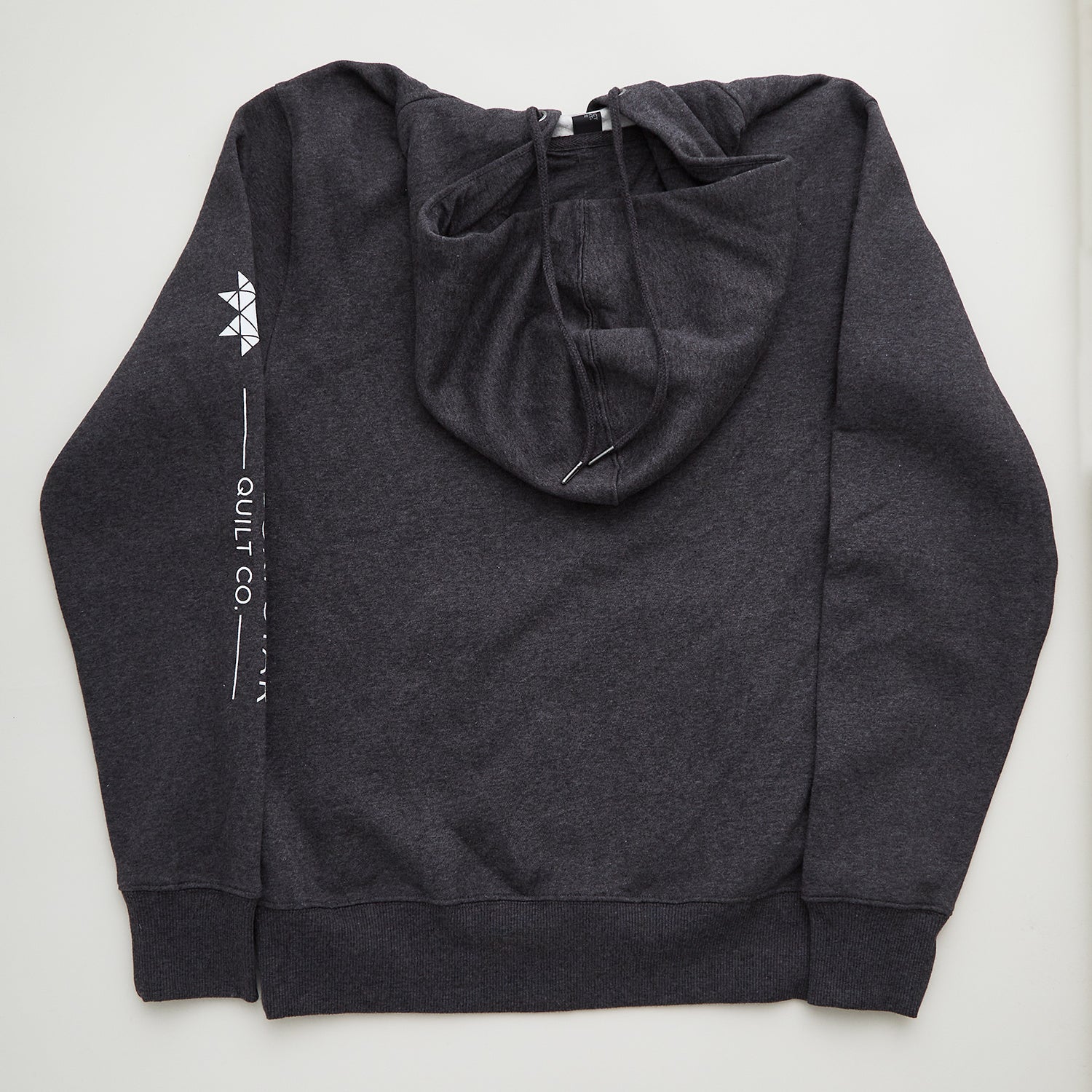 Missouri Star Logo Full Zip Hoodie Charcoal Gray - XL - Image 2