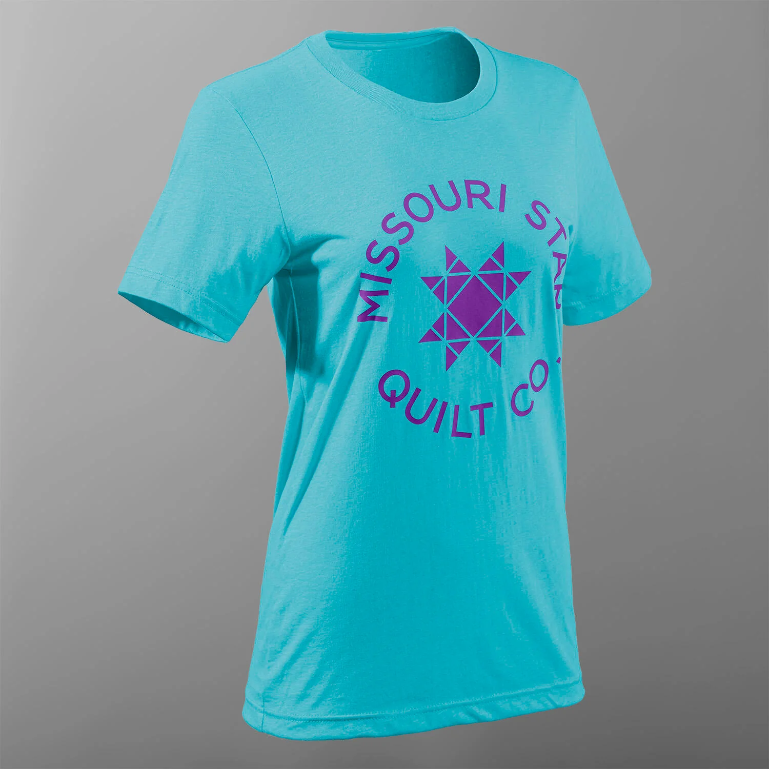 Missouri Star Logo T-shirt - Bright Sea Green - S - Image 5